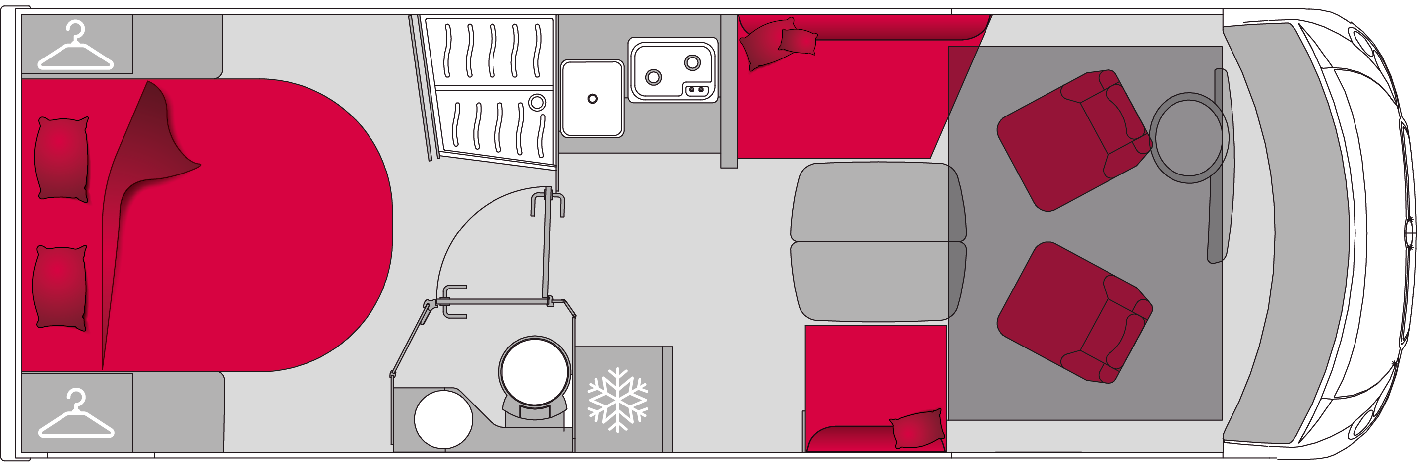 Pilote Galaxy Expression G720FC - Plantegning Pilote Galaxy Expression G720FC - Plantegning