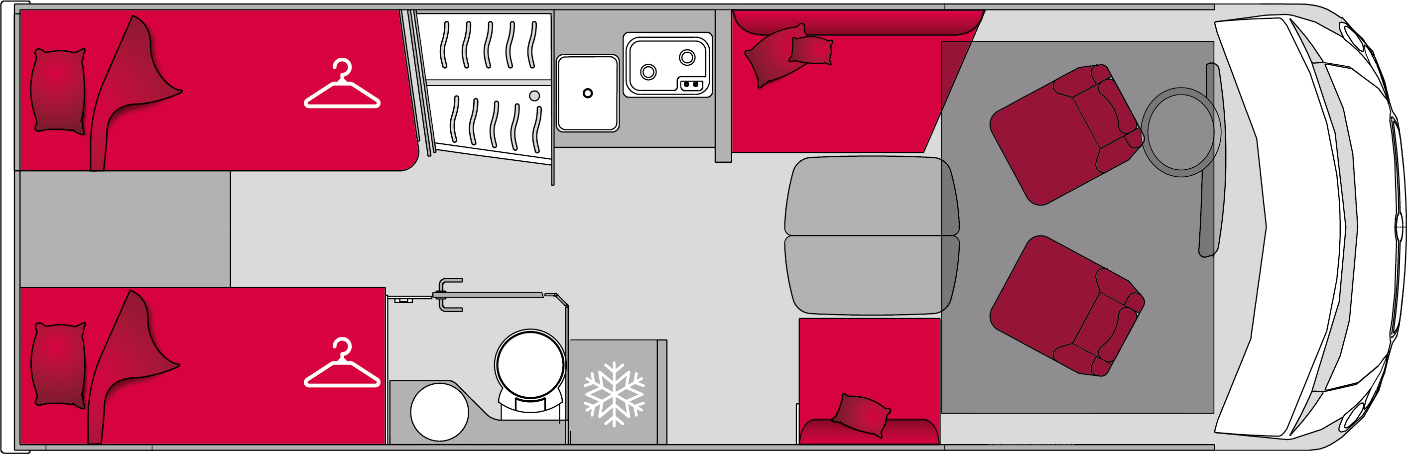 Pilote Galaxy Expression G720FGJ - Plantegning Pilote Galaxy Expression G720FGJ - Plantegning