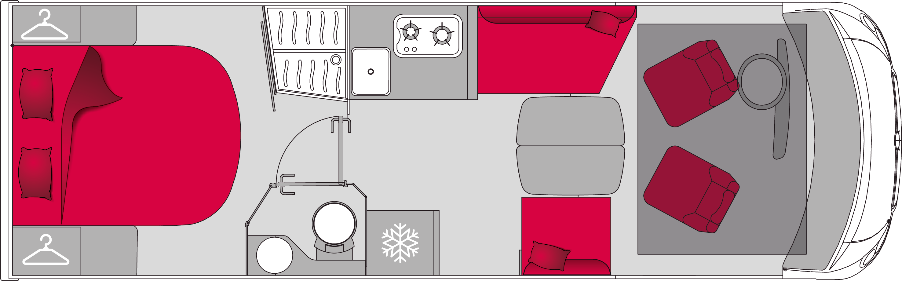 Pilote Galaxy Expression G741FC - Plantegning Pilote Galaxy Expression G741FC - Plantegning