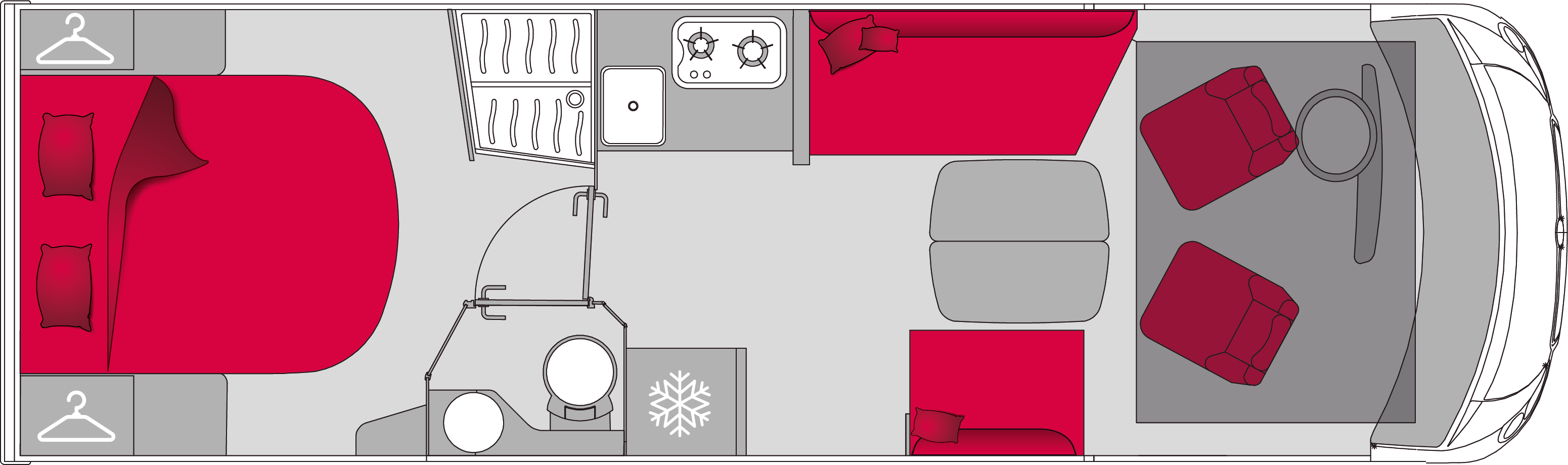 Pilote Galaxy Expression G781FC - Plantegning Pilote Galaxy Expression G781FC - Plantegning